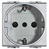 BTicino Livinglight Tech Presa 16A NT4140 - 250Vac, 2P+T, Sicura e Versatile