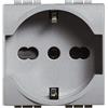 BTicino Presa Schuko BTicino Livinglight NT4140/16 - 2P+T, 16A, Sicurezza e Design Elegante
