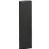 BTicino Living Now Cover Falso Polo 1 Modulo Nero KG00 - Design Elegante e Funzionale