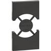 BTicino Cover Bticino Living Now per Presa Schuko 2 Moduli Nero - KG03
