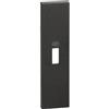 BTicino Cover Caricatore USB 1M Nero - KG10C by BTicino - Ricarica Rapida e Facile Installazione