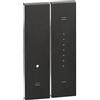 BTicino Cover Dimmer Living Now Nero KG19 - Design Elegante, Facile Installazione, Compatibile Moduli K4410 e K4411