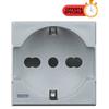 BTicino Presa Schuko Bticino Axolute 16A Antracite - Modulo HC4140/16