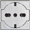 BTicino Presa Schuko Axolute Flat BTicino HC4140/16F - 10/16A, Protezione Sicura, Design Elegante