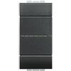 BTicino Pulsante Assiale BTicino LivingLight 10A 1P Antracite L4055N - Design Moderno e Duraturo