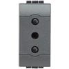 BTicino Presa 10A Bticino Livinglight Antracite - Modulo L4113