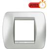 BTicino Livinglight Placca 2 Posti Tech L4802TE - Design Moderno, Alta CompatibilitÃ , Facile Installazione