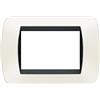BTicino Placca 3 Moduli Bticino Livinglight Ottone Lucido - L4803PB