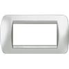 BTicino Living Int. - Placca 4 posti tech - L4804TE