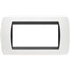 BTicino Placca 4 Moduli Bticino Livinglight Ottone Lucido - L4804PB