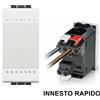BTicino Interruttore Unipolare BTicino Livinglight N4001A - Design Elegante, 250Vac, 16A, Facile Installazione