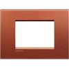 BTicino Placca 3P Brick Living Light BTicino LNA4803RK - Design Moderno, ModularitÃ e FunzionalitÃ