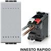 BTicino Deviatore BTicino Livinglight NT4003A - Unipolare Basculante 16A 250Vac con Morsetto Automatico