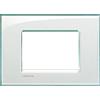 BTicino Placca 3 Moduli Bticino Livinglight Quadra Colore Antracite - LNA4803KA