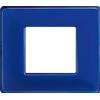 BTicino Placca 2 Moduli Bticino Matix Colore Blu Cobalto - AM4802CBU
