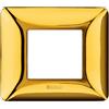 BTicino Placca 2 Moduli Bticino Matix Color Oro Lucido (Gold) - AM4802GOR