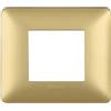 BTicino Placca 2 Moduli Bticino Matix Color Gold (Oro) - AM4802MGL