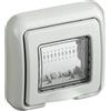 Bticino Idrobox Placca IP55 2 Moduli Serie Matix SKU 25602 - Resistente A Polvere E UmiditÃ