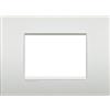 Bticino Livinglight AIR LNC4803PR - Placca 3 Moduli Bianco Perla Ultra-Sottile