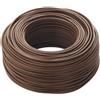 PAPPALARDO CAVI Cavo Elettrico Cordina FS17 1x25 mm Marrone Antifiamma - Matassa 100m