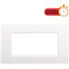 BTicino Matix Placca 4 Posti Bianco AM4804BN