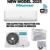 Hisense Climatizzatore Hisense Serie NEW MODEL 2025 EASY SMART 12000 BTU Inverter CA35LR03G + AS35LR03W R-32 Wi-Fi READY + TELO OMAGGIO