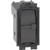BTicino K4037N - Pulsante Doppio 10A 250V 1NO+1NO Interbloccato per Tapparelle Living Now