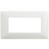 BTicino Placca Bticino Matix 4 moduli bianco AM4804BBN