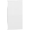 BTicino Cover BTicino Living Now 2 Moduli Bianco - Suoneria e Ronzatore KW15M2, Design Elegante e Durevole