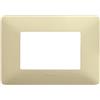 BTicino Placca BTicino Matix 3 Moduli Color Corda AM4803BCD - Tecnopolimero, Design Elegante e Versatile