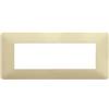 BTicino Placca BTicino Matix AM4806BCD - 6 Moduli, Colore Corda, Design Elegante e Funzionale