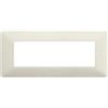 BTicino Placca BTicino Matix 6 Moduli Cenere AM4806BCN - Design Elegante e Resistente in Tecnopolimero
