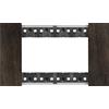 BTicino Living Now - Placca 4P Noce - KA4804LG