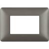 BTicino Placca Bticino Matix 3 moduli iron AM4803MIR