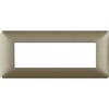 BTicino Placca BTicino Matix 6 Moduli Titanium AM4806MTA - Design Elegante e Funzionale