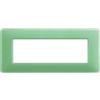 BTicino Placca BTicino Matix 6 Moduli TÃ¨ Verde AM4806CVC - Design Elegante, Installazione Facile