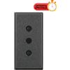 BTicino Presa BTicino Axolute 2P+T 10A HS4113 - Design Elegante, Sicurezza Avanzata, Interasse 19mm
