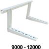 Hercules Staffa a Muro per Climatizzatore 9000-12000 BTU Supporto Universale Portata 140kg