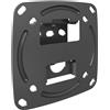 RAELCOM Supporto TV Fisso 26\'\' VESA 75x75/100x100 - Design Elegante, Distanza Minima dalla Parete - RAELCOM
