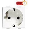 BTicino Presa Schuko BTicino Matix AM5440/2 - 250Vac, 16A, Design Elegante e Sicuro, 2P+T