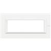 BTicino Placca Axolute 6P Bianco - Design Elegante e Alta QualitÃ - Codice SKU HA4806HD