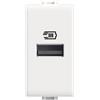 Bticino Matix AM4191A - Caricatore USB Tipo A 1 Modulo 1.5A Bianco