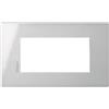 BTicino Axolute Air Placca 4 Moduli Tech HW4804HC - Design Elegante, QualitÃ e Durata