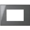 Bticino Axolute Air Placca 3 Moduli Antracite HW4803HS - Design Elegante, Alta QualitÃ , Facile Installazione
