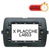 BTicino Supporto 3 Moduli BTicino L4703 - Compatibile Con Placche Living International - Facile Installazione