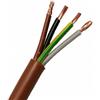 Il mio negozio Cavo FS18OR18 4G1 MMQ Antifiamma Colore Marrone, Isolamento PVC S18, 300/500V