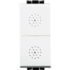 Bticino Livinglight Doppio Pulsante 16A N4036 - Interruttore Elettrico 250Vac, Design Elegante, Controllo Due Circuiti