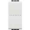 Bticino Livinglight N4053N - Deviatore Assiale 1P 10A Bianco