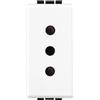 Bticino Livinglight N4113 - Presa 2P+T 10A Standard Italiano Bianco