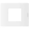 BTicino Placca BTicino MatixGO 2 Moduli Bianco JA4802JW - Design Elegante e Materiale Resistente per Interni